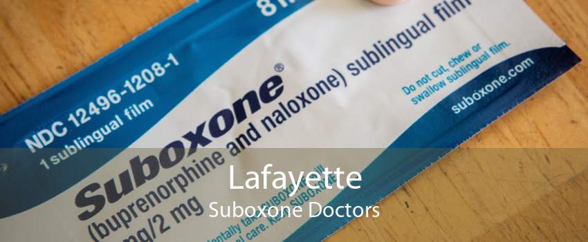 Lafayette Suboxone Doctors