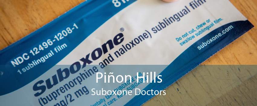 Piñon Hills Suboxone Doctors