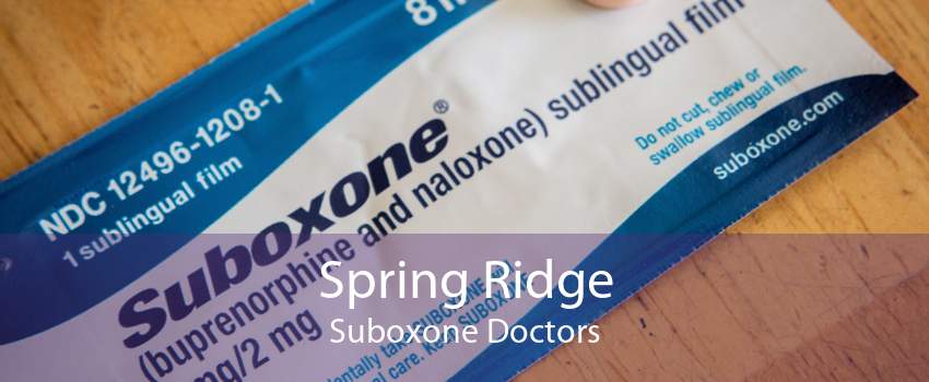 Spring Ridge Suboxone Doctors